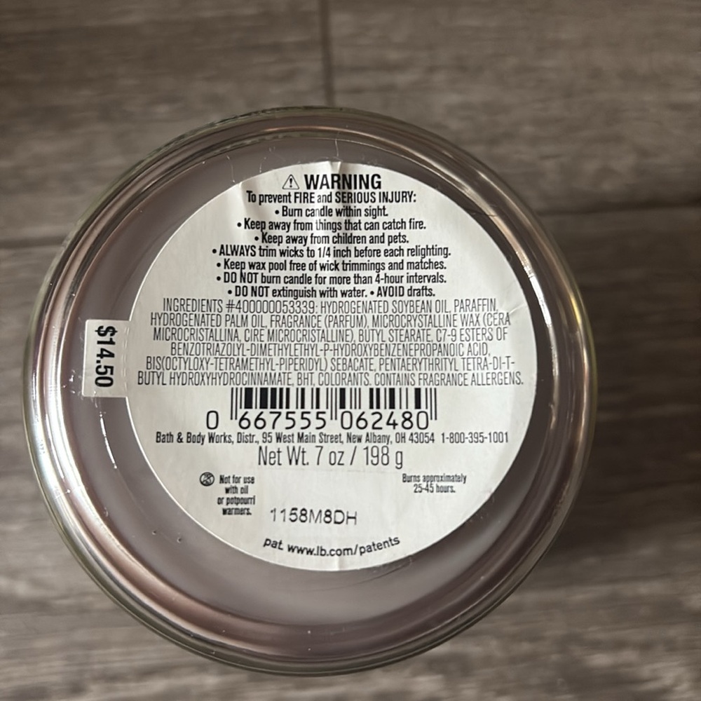 Bath & Body Works Pumpkin Bonfire Scented Candle - Picture 3 of 3